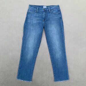 Hudson Natalie Mid Rise Slim Boyfriend Crop Jeans Sz27